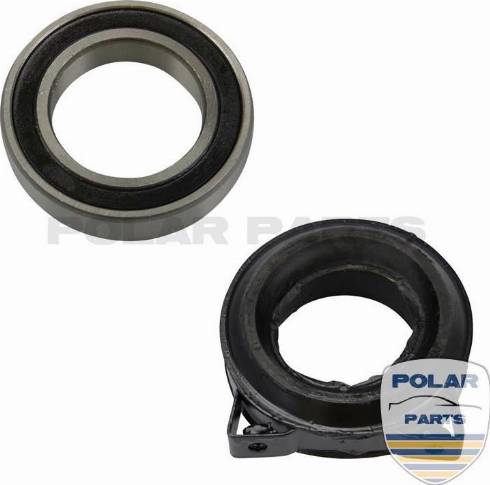 PolarParts 20000733 - Подшипник карданного вала, центральная подвеска autospares.lv