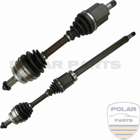 PolarParts 20000722 - Приводной вал autospares.lv