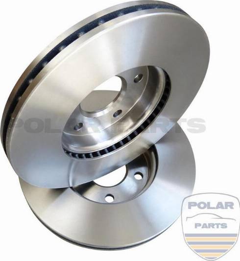 PolarParts 20001074 - Тормозной диск autospares.lv