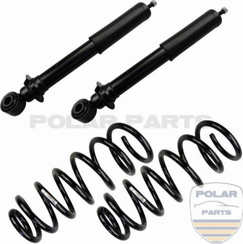 PolarParts 20001101 - Переоснастка амортизатора, регулировка дорожного просвета autospares.lv