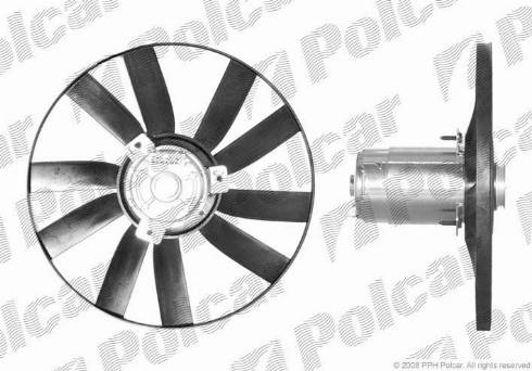 Polcar 954623U1 - Вентилятор, охлаждение двигателя autospares.lv