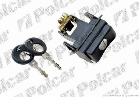 Polcar 9534Z-15 - Замок задней двери autospares.lv