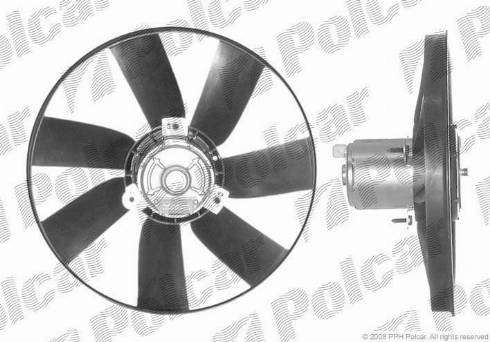 Polcar 953823U1 - Вентилятор, охлаждение двигателя autospares.lv