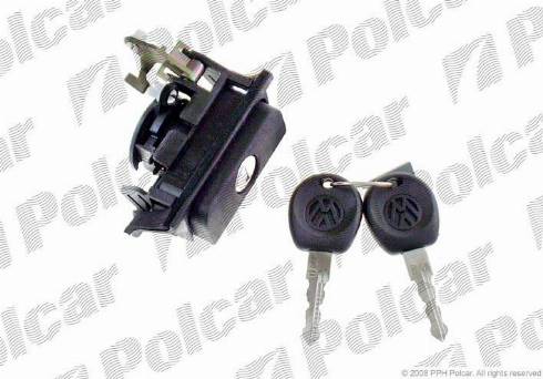 Polcar 9538Z15 - Замок задней двери autospares.lv