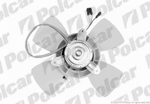 Polcar 953223U2 - Вентилятор, охлаждение двигателя autospares.lv