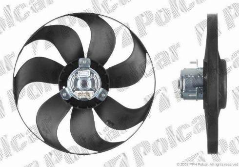 Polcar 952423U4 - Вентилятор, охлаждение двигателя autospares.lv