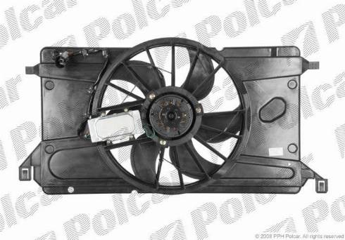 Polcar 454123W1 - Вентилятор, охлаждение двигателя autospares.lv