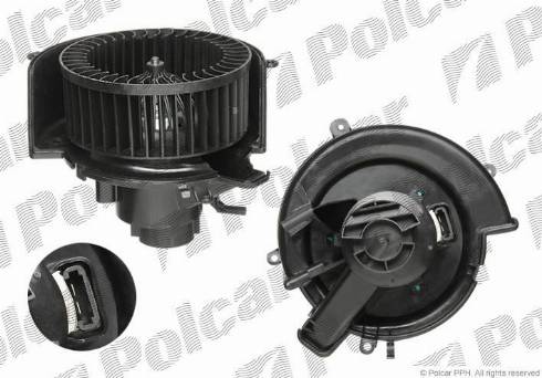 Polcar 5508NU-2 - Вентилятор салона autospares.lv