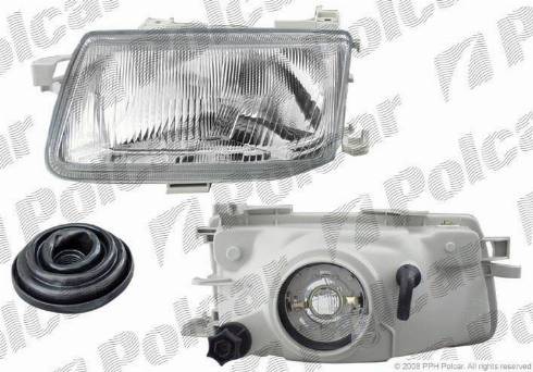 Polcar 5507091E - Основная фара autospares.lv