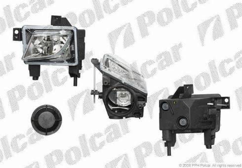 Polcar 551930-E - Противотуманная фара autospares.lv