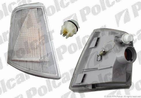 Polcar 5526191E - Фонарь указателя поворота autospares.lv