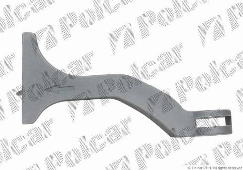 Polcar 501505-8 - Ручка, открывания моторного отсека autospares.lv