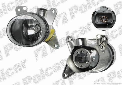 Polcar 5018291E - Фара дневного освещения autospares.lv