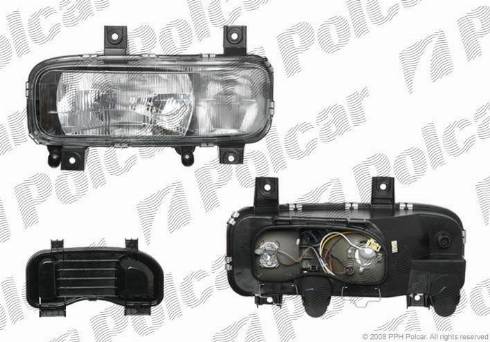 Polcar 5085093E - Основная фара autospares.lv