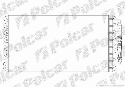 Polcar 5024P8-1 - Расширительный клапан, кондиционер autospares.lv