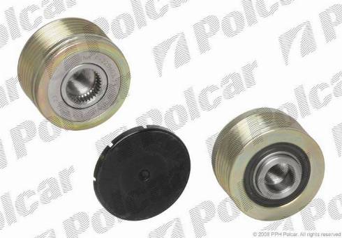 Polcar 535003910 - Шкив генератора, муфта autospares.lv