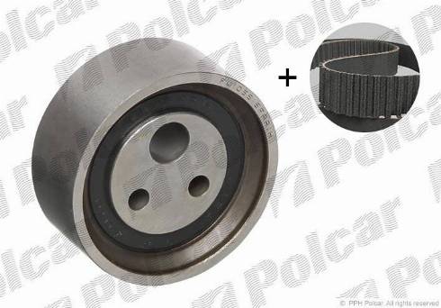 Polcar 530049010 - Комплект зубчатого ремня ГРМ autospares.lv