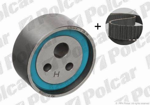 Polcar 530018210 - Комплект зубчатого ремня ГРМ autospares.lv