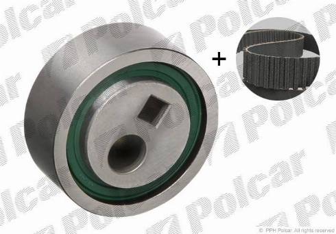 Polcar 530025810 - Водяной насос + комплект зубчатого ремня ГРМ autospares.lv