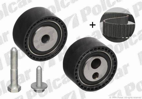 Polcar 530023410 - Комплект зубчатого ремня ГРМ autospares.lv