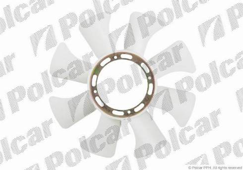 Polcar 525023F1 - Крыльчатка вентилятора, охлаждение двигателя autospares.lv