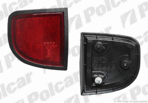 Polcar 527997-E - Отражатель autospares.lv