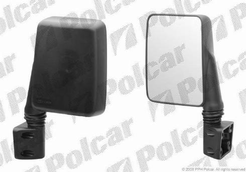 Polcar 5701511M - Наружное зеркало autospares.lv