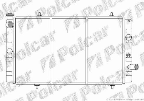 Polcar 573708-4 - Масляный фильтр autospares.lv