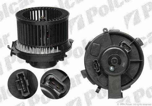 Polcar 5723NU-3 - Вентилятор салона autospares.lv