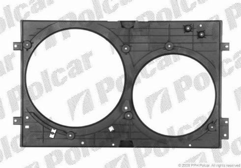 Polcar 692023 - Кожух вентилятора autospares.lv