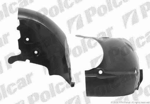 Polcar 6007FL-4 - Обшивка колесной ниши autospares.lv