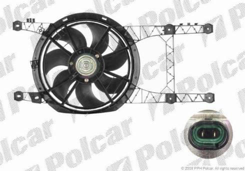 Polcar 603223W3 - Вентилятор, охлаждение двигателя autospares.lv