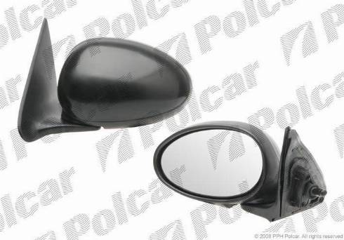 Polcar 6345521M - Наружное зеркало autospares.lv