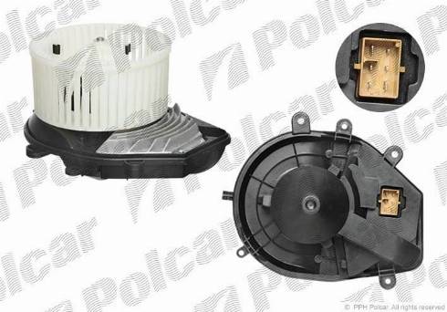 Polcar 1324NU-2 - Вентилятор салона autospares.lv