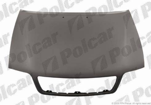 Polcar 132603 - Капот двигателя autospares.lv