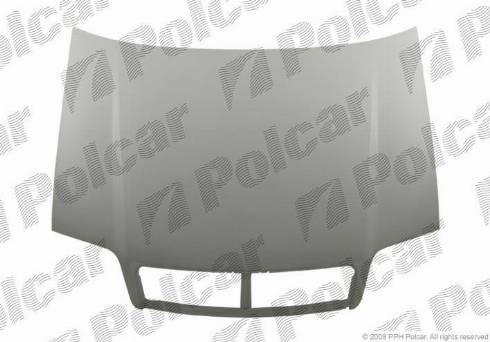 Polcar 132703-1 - Капот двигателя autospares.lv