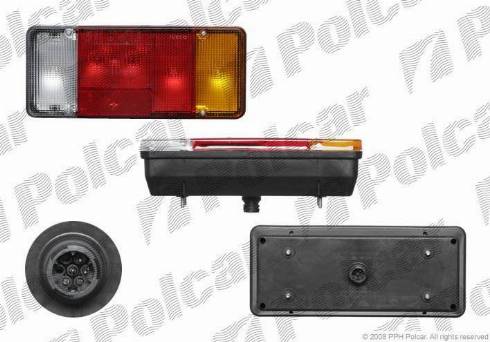 Polcar 3052881E - Задний фонарь autospares.lv