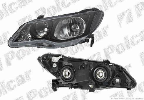 Polcar 3845104E - Основная фара autospares.lv