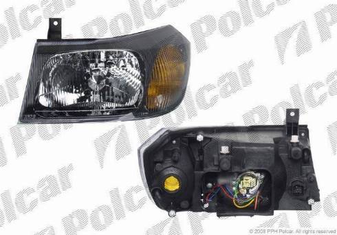 Polcar 3247095E - Основная фара autospares.lv