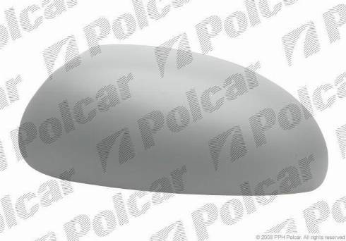 Polcar 320155PM - Покрытие, корпус, внешнее зеркало autospares.lv