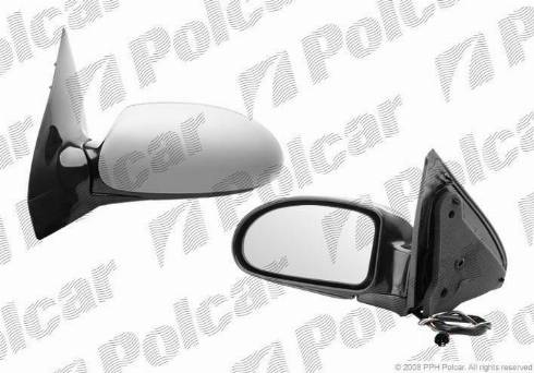 Polcar 3201524M - Наружное зеркало autospares.lv