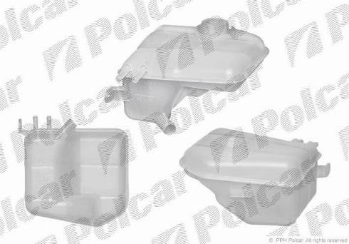 Polcar 3201ZB-2 - Компенсационный бак, охлаждающая жидкость autospares.lv