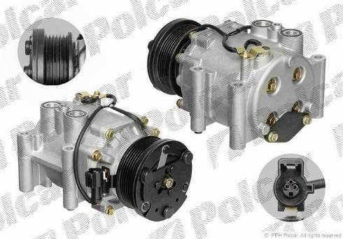 Polcar 3218KS-2 - Компрессор кондиционера autospares.lv