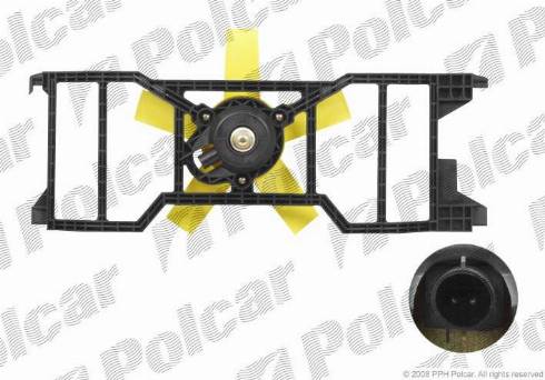 Polcar 321223W1 - Вентилятор, охлаждение двигателя autospares.lv