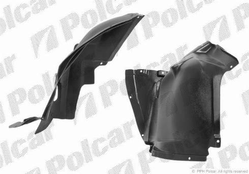 Polcar 2001FL-1 - Обшивка колесной ниши autospares.lv