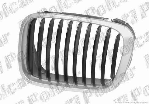 Polcar 200805-1 - Решетка радиатора autospares.lv
