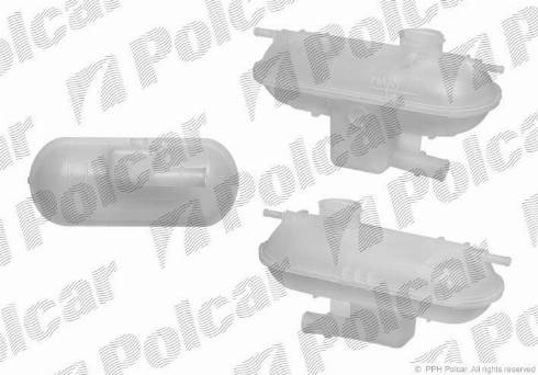 Polcar 2350ZB-2 - Компенсационный бак, охлаждающая жидкость autospares.lv