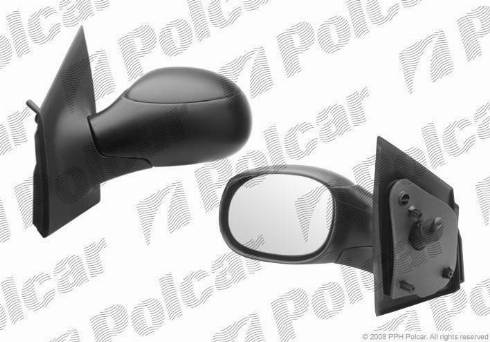 Polcar 2308511M - Наружное зеркало autospares.lv