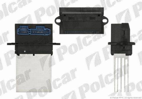 Polcar 2315KST-4 - Регулятор, вентилятор салона autospares.lv