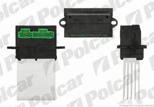 Polcar 2315KST-3 - Регулятор, вентилятор салона autospares.lv